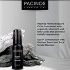 Pacinos Beard Oil - Hair Growth Moisturizing Oil with Natural Ingredients - 2 oz