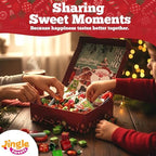 Bulk Candy Variety Pack - Christmas Gift Box – Over 2 Pounds of Festive Holiday Candy – Individually Wrapped Assorted Treats in a Beautiful Christmas Gift Box – Perfect for Gifts, Parties & Stocking Stuffers