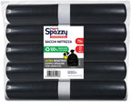 Professional Ultra Resistant Bag, 110 lt, Black, 5 Packs of 15 pieces