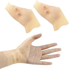 1 Pair Silicone Thumb Support Soft Brace Wrist Support Elastic Hand Thumb Support Band Pain Relief Braces Gel Support for Enthesitis Tendovaginitis