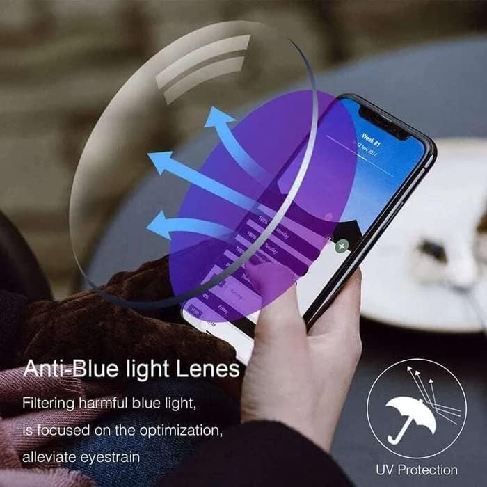 Far and Near Dual-Use Reading Glasses, 2025 New Sapphire High Hardness Anti-Blue Progressive Glasses
