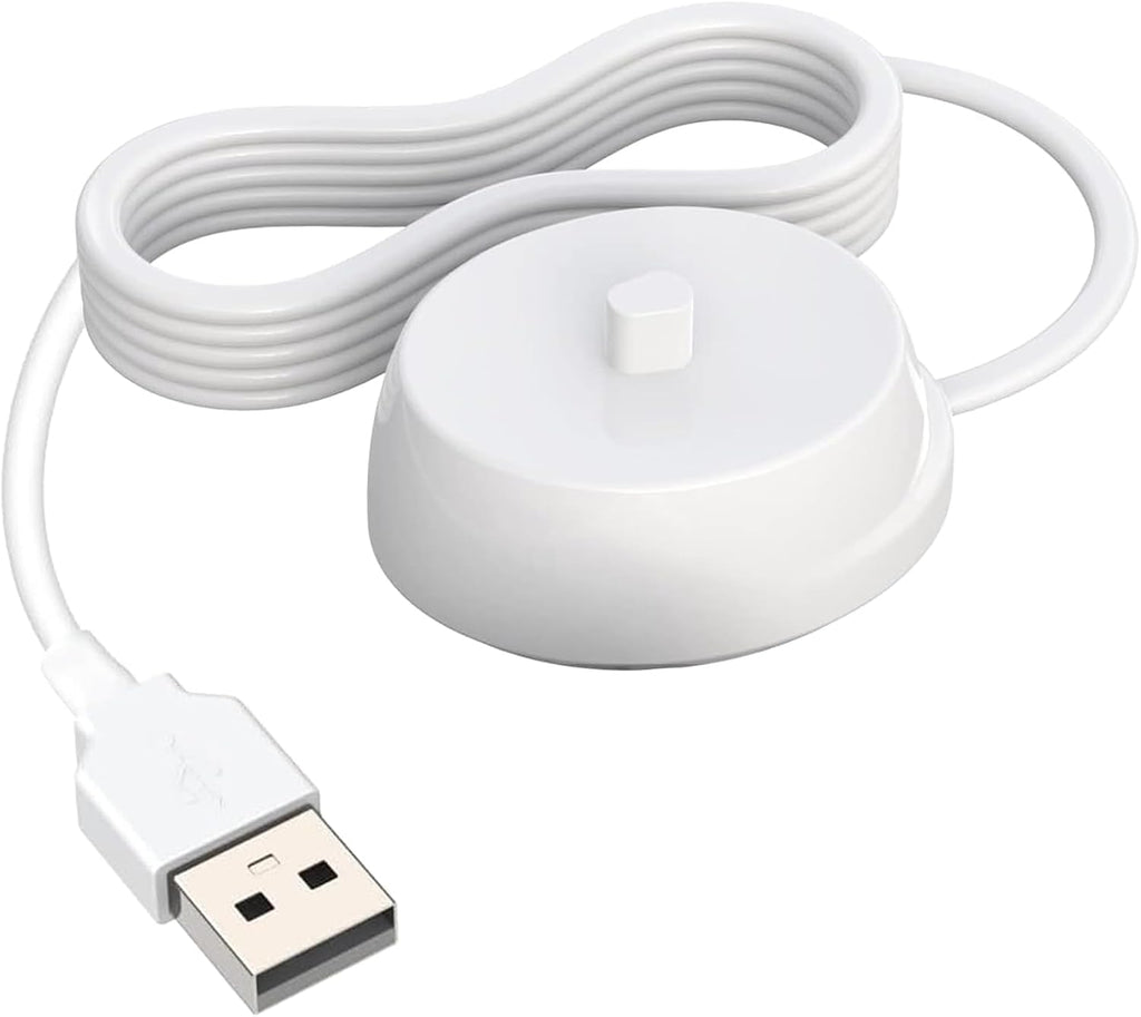 USB Charger Base for Oral-b Braun Electric Toothbrush，Replacement 5V USB 3757 Charger for Oral-B,Portable Travel Charging Base
