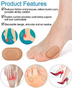 36Pcs Bunion Pain Relief Pads to Wear with Shoes, Self-Adhesive Bunion Protector Pad Corn Cushions for Women Men to Reduce Friction and Pressure