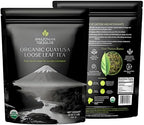 Amazonian Treasure Organic Guayusa Loose Leaf Tea, 16 OZ (1LB), Smooth Energy Boost, Alternative to Coffee & Yerba Mate, 60 mg Caffeine per Serving.