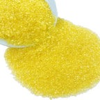 Sentovac Yellow Sanding Sugar for Baking Edible Sparkling Coarse Sugar Crystals Sprinkles for Baking Topping Cake Cookie Cupcake Topper Ice Cream Decoration Supplies 3.2 OZ