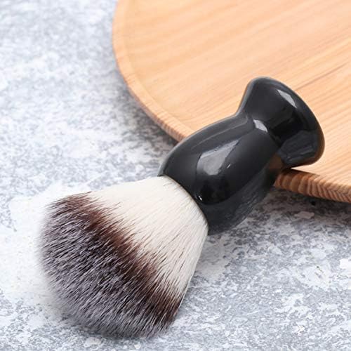 Baluue Professional Wet Shave Brush for Men Nylon Shaving Brush Beard Brush Mustache Brush Hair Beard Brush Scentless Beard Shaving Brush for Men Facial Care Hair Wet