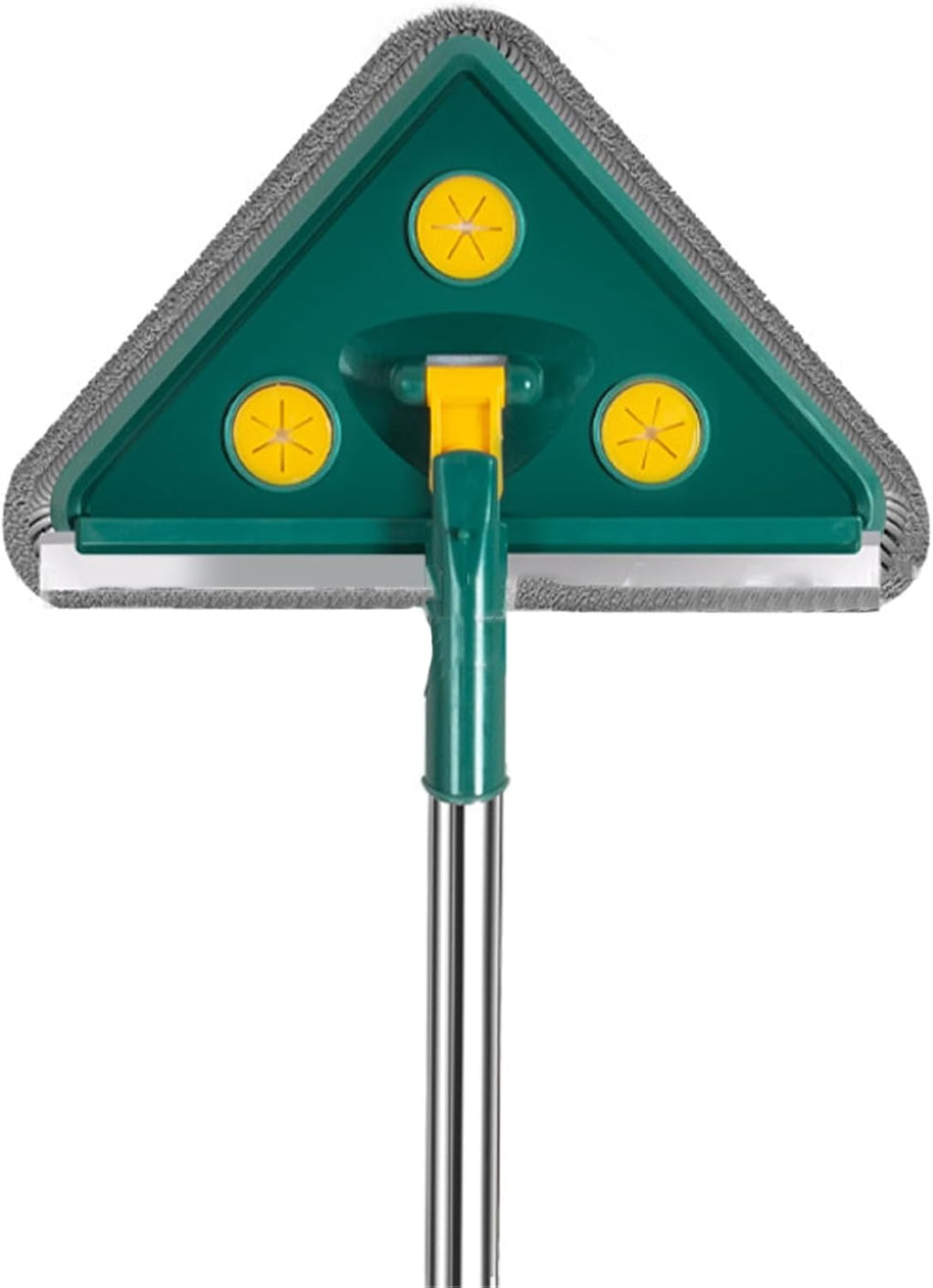 Triangles Mop, Wall Mop with Long Handle, Baseboard Cleaning Mop, Removable Efficient Triangles Mop for Cleaning Painted Wall Ceiling