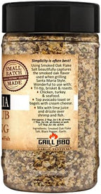Garlic Festival Foods Smoked Oak Santa Maria Garlic Rub & Seasoning 7.5 oz.