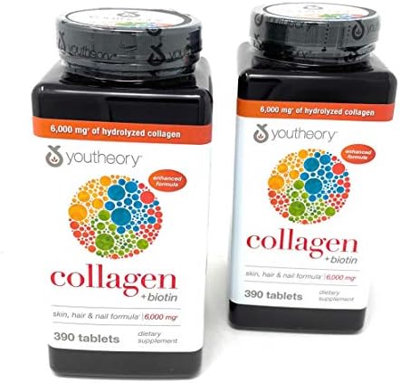 Youtheory Collagen Advanced Formula Tablets - 390 ct (2-Pack for 780 Ct)