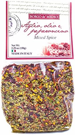 Borgo de Medici AGLIO,OLIO & PEPERONCINO SEASONING BLEND (5.3oz / 150g)