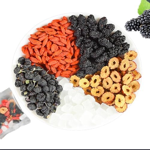Mulberry goji berry red jujube tea 7.05 oz / 200g Combination Flower Fruit Tea