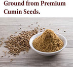 The Spice Way Ground Cumin - powder made from premium whole cumin seeds 4 oz resealable bag