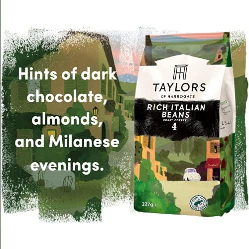 Taylors of Harrogate Rich Italian Coffee Beans (227g)