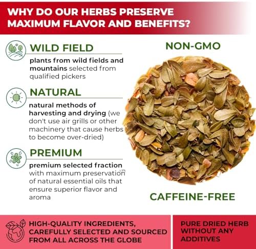 4 oz. Uva Ursi Leaf Uva Ursi Tea Herbal (Arctostaphylos Uva-Ursi) - 113g Uva-Ursi Herb Tea Arctostaphylos Uva-Ursi