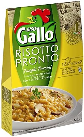 Riso Gallo Risotto Pronto Porcini Mushroom (175g)