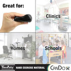 CanDo Theraputty Plus Hand Exercise Putty for Rehabilitation, Exercises, Hand Therapy, Hand Strengthening, Stress Relief - Black 4 oz X-Firm