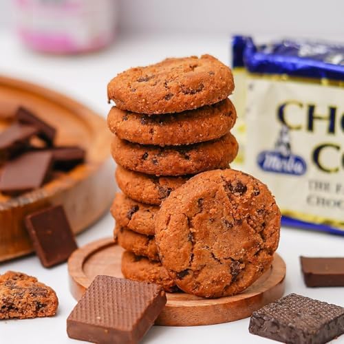 Merba Chocolate Chip Cookies (37% chocolate) 225g