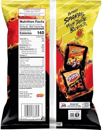 Funyuns Hot Onion Flavored Rings 5.25oz