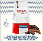 Downeast Coffee Roasters Whole Bean Coffee - Supreme Crema Espresso - Select Central and South American Highlands (2 lb Bag)