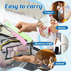 Jeyiour 120 Pcs Travel Toothbrush Holder Bulk Multiple Portable Toothbrush Case Storage Plastic Breathable Toothbrush Travel Containers for Trip Camping Home Outdoor(Classic Style)