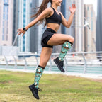 Compression Socks For Women & Men 15-20 Mmhg, Best For Running, Nursing, Hiking, Flight&Travel