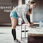 Copper Compression Socks for Women and Men(6 Pairs)-Best Support for Running, Athletic, Nursing, Travel