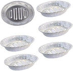 Disposable Turkey Roasting Aluminum Pans | (8 Count) Extra Large Heavy-Duty Foil Container| Deep, Oval Shape for Meat, Chicken, Roasts, Ribs, Cooking | Recyclable