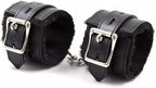 Leather Black Pink Ankle Strap Wrist Cuff Fitness Leg Exercise Adjustable Locking Ankle Bracelet Kit Cosplay Cuff Accessories