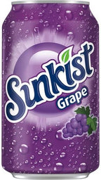 Sunkist Grape Soda 12Oz 24/Cs