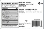 Yupik Natural Cocoa Powder, Unsweetened, 2.2 lb (35.2 oz), Gluten-Free, GMO-Free, Kosher, Vegan, Dairy-Free, No Sugar Added, No Additives, Excellent Source of Fiber & Iron, Ideal for Baking & Topping
