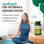 Banyan Botanicals Organic Gotu Kola–Nootropic Brain Supplement for Mental Clarity, Memory & Focus–Adaptogen for Stress Relief & Brain Support–Centella Asiatica Tablets–90 Tablets–USDA Organic