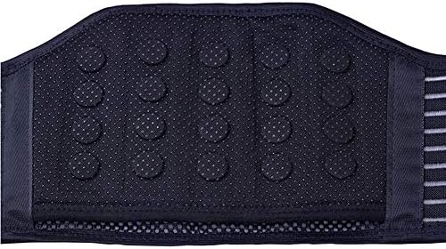 Lumbar Brace Belt Lower Back Support with 21 Pcs Magnets Waist and Abdomen Heating Therapeutic Magnets Pain Relief Unisex (Size : XL)
