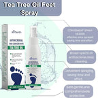 2PCS Foot Spray with Tea Tree Oil,Tea Tree Oil Feet Spray,Foot & Shoe Freshness,Quick-Drying and Travel-Friendly (2 PCS)