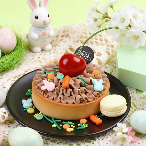 Easter Sprinkles for Cake Decorating - Edible Bunny, Carrot, Confetti, Jimmy & Pearl Sprinkles Mix for Spring Baking, Cupcakes, Cookies & Easter Egg Hunt Treats (130g/4.58oz)