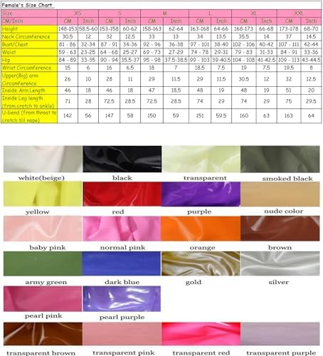 Latex Dresses Women Rubber Party Gowns Prom Clothings Sleeve