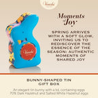 Venchi - Rabbit-Shaped Tin, 2.33 Oz, 6 Assorted Hazelnut Chocolate Mini Eggs, Gluten Free, Venchi Spring Collection Teresa Rego, Gift Idea, Mother's Day