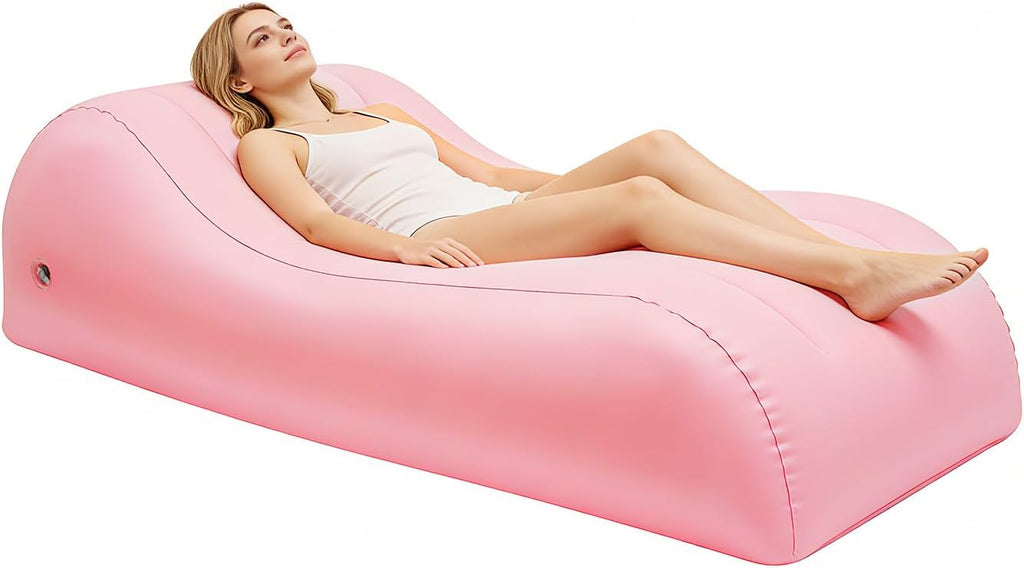 BBL Bed After Surgery for Sleeping, Inflatable Mattress Chair Sofa with Hole, Brazilian Butt Lift Recovery Pillow Post Surgery Air Couch for Home