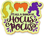 It's All a Bunch of Witch Sisters Cookie Cutter & Stamp (4.5 in. Wide X 3.64 in. Tall)