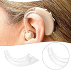 1pc Hearing Aid Replacement Ear Hook Transparent Plastic Ear Hook Hearing Aid Accessories Compatible with Signia Run Fun Fast Prompt