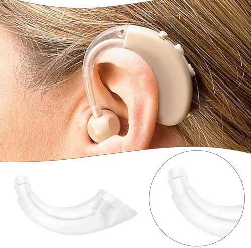1pc Hearing Aid Replacement Ear Hook Transparent Plastic Ear Hook Hearing Aid Accessories Compatible with Signia Run Fun Fast Prompt