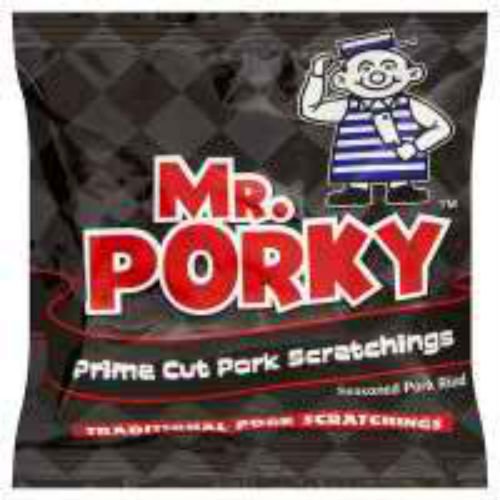 Mr Porky Mr. Porky Prime Cut Pork Scratchings 12X35G