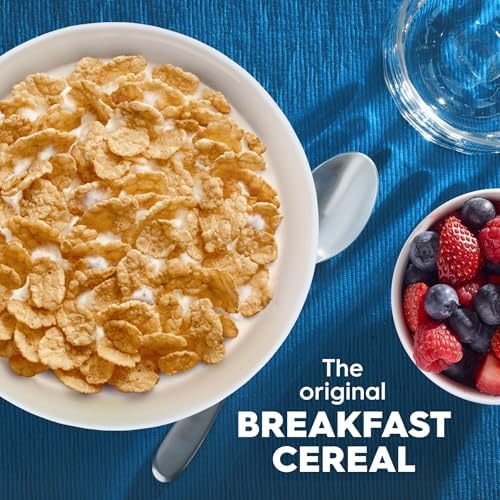 Kellogg's Special K Breakfast Cereal, Family Breakfast, Fiber Cereal, Large Size, Original, 12oz Box (1 Box)