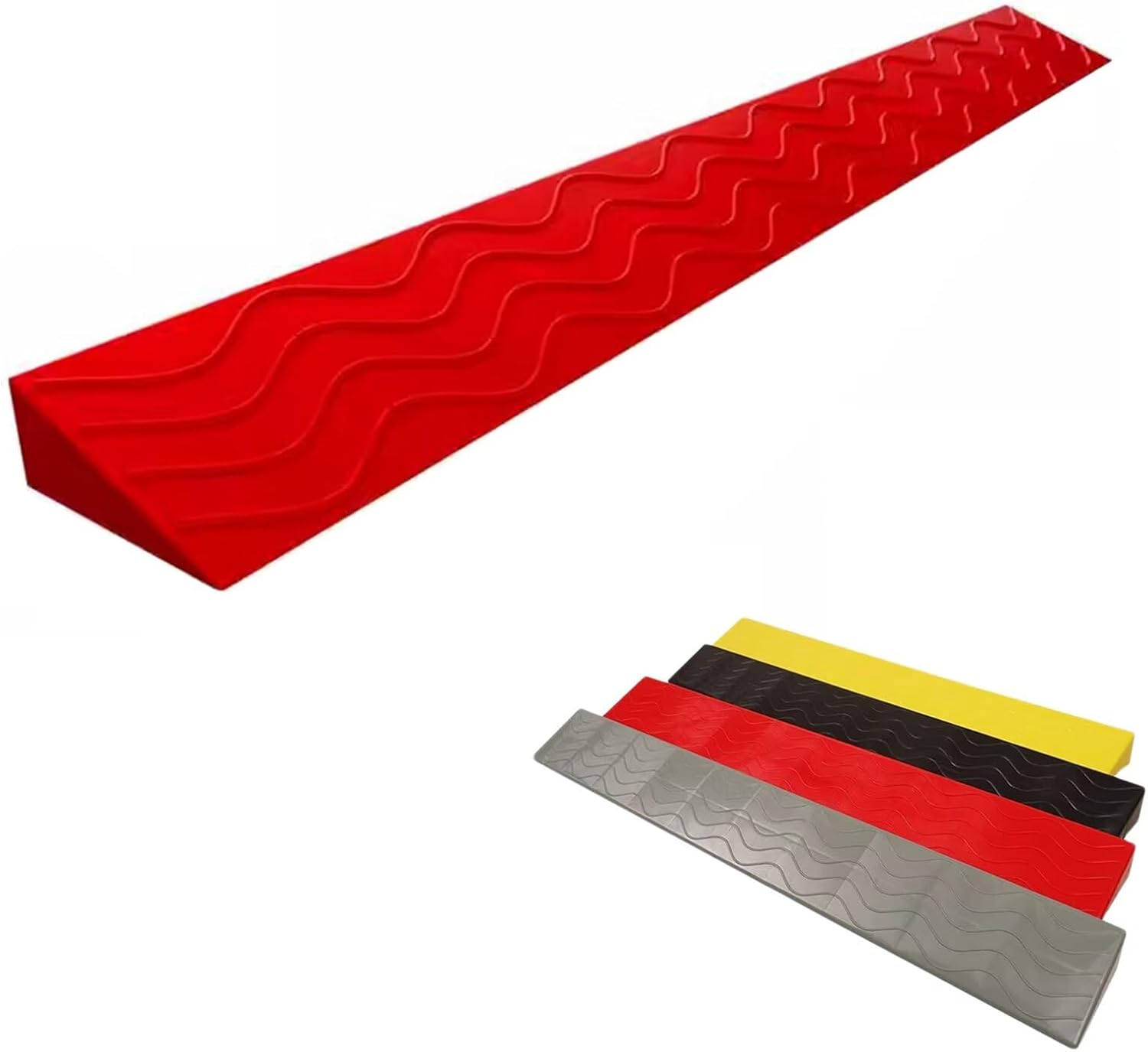 Kerb Ramp - Sweeping Robot Ramp, Threshold Ramp for Wheelchair Motorcycles Scooter Sweeping, Rise Non-Slip Door Step Ramp