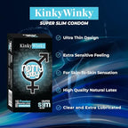 NottyBoy Lets Play Extra Lubricated Male Condoms - 10 Count | Silky Surface | Extra Moisturised | Ultra-Smooth | Organic Rubber | Minimising Friction | Vegan