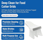 Carlisle FoodService Products 4052900 Lettuce, Fry, and Onion Cutter Brush, Nylon Bristles, 2-1/2" Length x 2-1/2" Width Brush, 6" Length (Pack of 12)