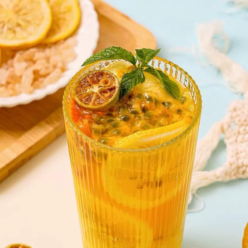Passion Fruit Kumquat Lemon Tea, Flower And Fruit Tea Can Be Hot Or Cold Brewed, Summer Fruit Tea, Honey Tea Fruit TeaTea Beverage For Homemade Beverages, Add Water And Drink 5 Bags 百香果金桔柠檬蜂蜜茶