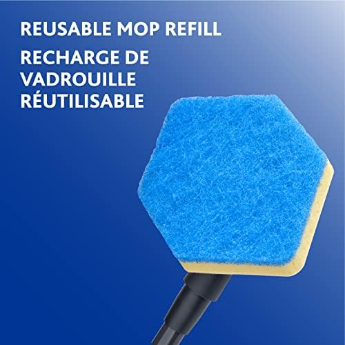 Vileda Bath Magic Bathroom and Tub Mop | Multisurface Cleaning Mop | Safe to Use on Tile, Glass, Ceramic, Bathtub, Shower Surfaces