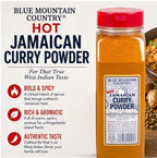 Blue Mountain Country Hot Jamaican Curry Powder, 22 Ounce - Authentic West Indian Curry Spice Blend – Caribbean Seasoning for Chicken, Meat, Seafood, Vegetables, Soups & Stews