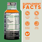 Vitamin Energy Immune+ Extra Strength Energy Shot Mango 12 Pack, 260mg Natural Caffeine, B-Vitamins, Citicoline, Green Tea, Immunity & Focus Support, Zero Sugar, Gluten-Free 1.93 fl oz