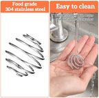 6 Pcs 304 Stainless Steel Shaker Ball Small Protein Mixing Ball Wire Whisk Ball for Baby Bottles Formula, Blending Balls for Shakers Cup Bottle Mixer (1.2 inch)
